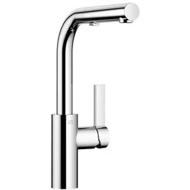 Dornbracht ELIO Einhebelmischer mit Pull-out-Brause, Ausladung 219mm, 33871790-99, Farbe: Dark Platinum matt
