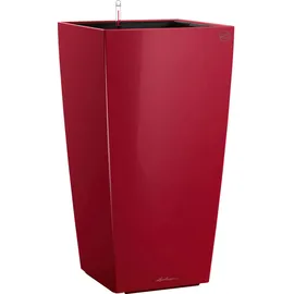 LECHUZA Cubico 40 Komplettset 40 x 40 x 75 cm scarlet rot hochglanz
