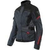 Dainese Tempest 3 D-Dry, Textiljacke wasserdicht Damen - Dunkelgrau/Schwarz/Rot - 42