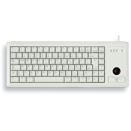 Cherry Compact-Keyboard G84-4400 DE hellgrau G84-4400LUBDE-0