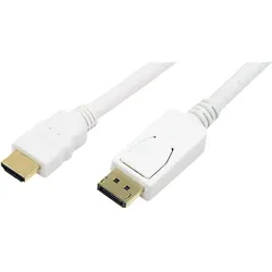 LogiLink Adapterkabel - DisplayPort männlich zu HDMI männlich