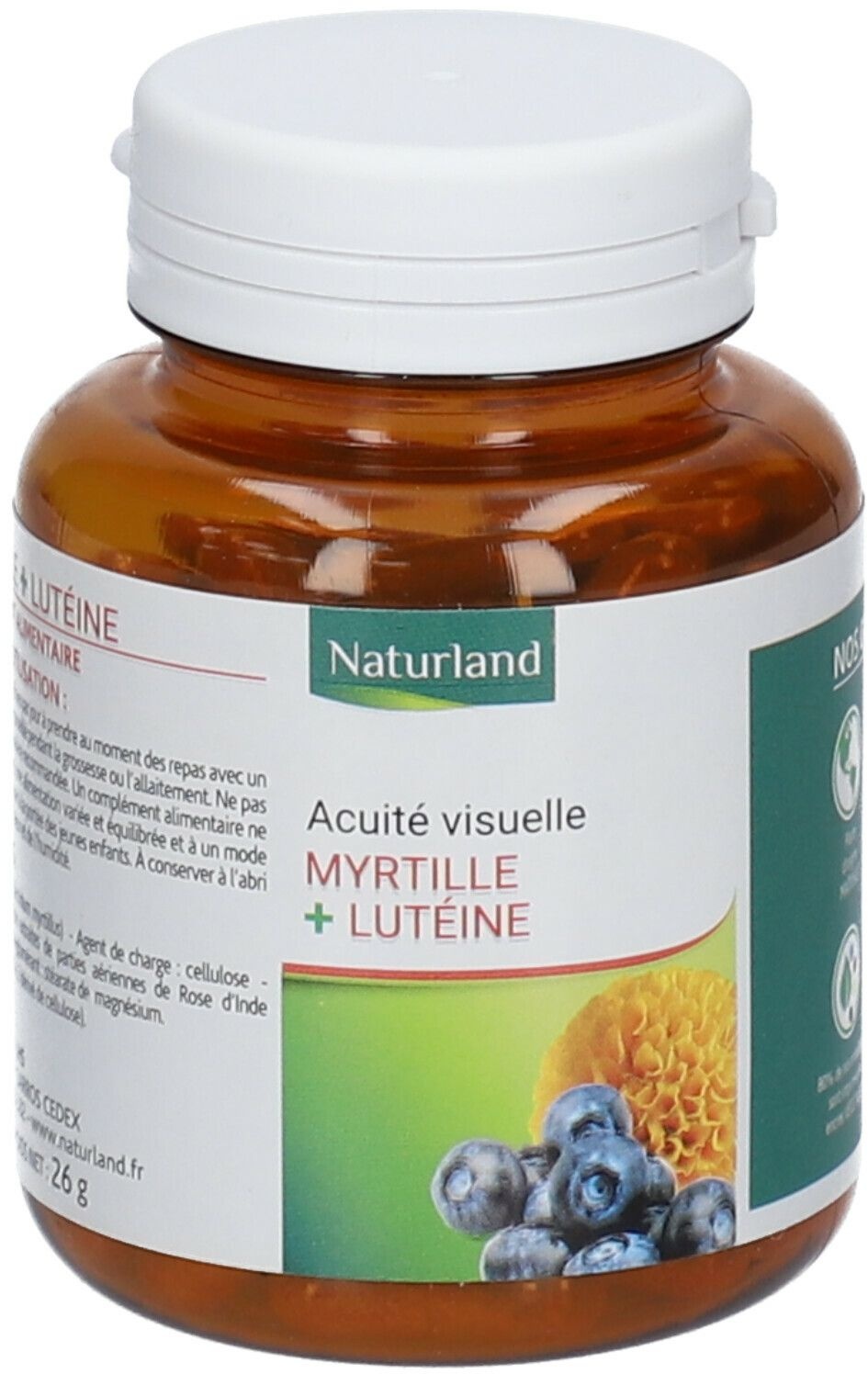 Naturland Sehschärfe Heidelbeere +Lutein