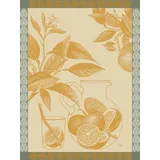 Le Jacquard Français Geschirrtuch Eaux D'Agrumes Mandarine 60x80 cm Baumwolle