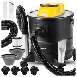 Maltec Industriestaubsauger Aschesauger 1800W 18L Schwarz