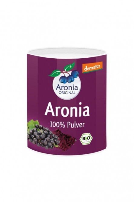 Aronia Original Aroniabeeren Pulver demeter 100g