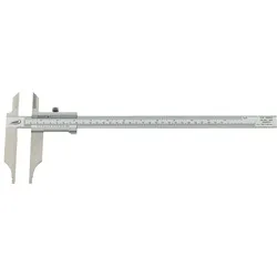 HELIOS PREISSER Werkstatt-Messschieber Schnabellänge 90 mm Messbereich 0-300 mm