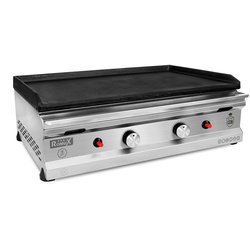 RomuxRomux® - Plancha Gasgrilleisen 70 cm Tisch-Gasgriddle für schnelles Aufheizen für professionelles Kochen