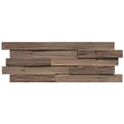 INDO Wandverblender »INDO DRIFTWOOD«, braun, geölt, Holz, Stärke: 20 mm