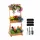 Relaxdays Vertikalbeet 140 x 60 x 50 cm Braun