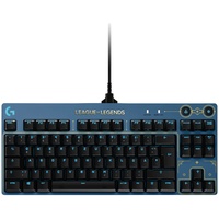 Logitech G Pro Gaming Keyboard, TKL, GX-BROWN, League of Legends Edition, USB, DE (920-010534)