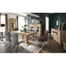 Uno Vitrine Argon 63 x 38 x 210 cm Mehrfarbig