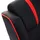 Mendler HWC-D68 Gaming-Sessel schwarz/rot
