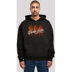 Kapuzenpullover F4NT4STIC "Star Wars Stormtroopers Follower of the Dark Side", Herren, Gr. XXL, schwarz, Obermaterial: 100% Baumwolle, casual, oversize, Langarm, Pullover, Premium Qualität