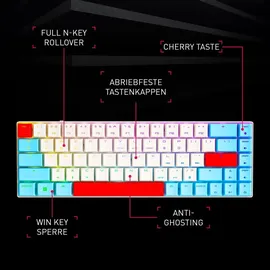 Cherry MX-LP 2.1 MX Low Profile Speed AZERTY