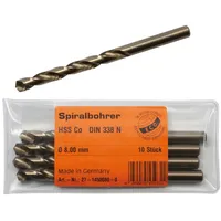 Dönges HSS-Spiralbohrer Co 5%, ø2,0mm