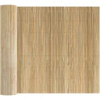 vidaXL Bambuszaun 400 x 125 cm Braun