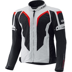 Held Zelda, Textiljacke - Grau/Schwarz/Rot - LXXL