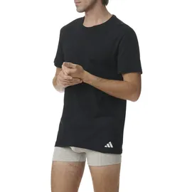 adidas Sportswear Unterhemd / Shirt Active Core Cotton Schwarz M