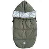 Kaiser Fußsack Hooded Babyschalen Fußsack grün