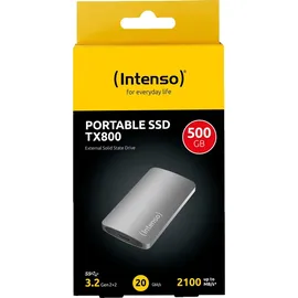 Intenso Externe SSD TX800, 500GB USB-C 3.2 (3828450)