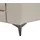 vente-unique Eckcouch Leder 5-Sitzer Beige