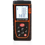 60 m Laser-Entfernungsmesser, hochpräzises Hand-Laser-Entfernungsmesser, Infrarot-Messgerät für die Messung von Räumen, elektronisches Lineal, rot
