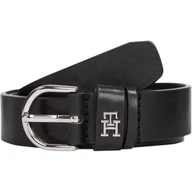Tommy Hilfiger Damengürtel Leder schwarz 80 cm