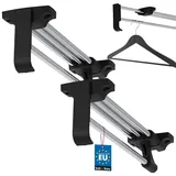 KOTARBAU® 2er Set Ausziehbare Kleiderstange 250 mm für Garderobenschrank Robust