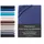 Hometex Premium Textiles Spannbettlaken Jersey 90-100 x 200 cm blau