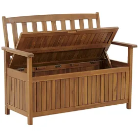 Beliani Gartenbank 120 x 91 x 60 cm Terracotta