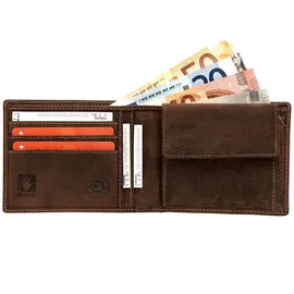 GREENBURRY Vintage Geldbörse Herren braun