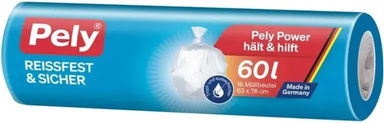 Pely Müllbeutel 60l 16 St