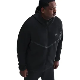 Nike Tech Fleece Windrunner Kapuzenjacke Herren Schwarz XXL