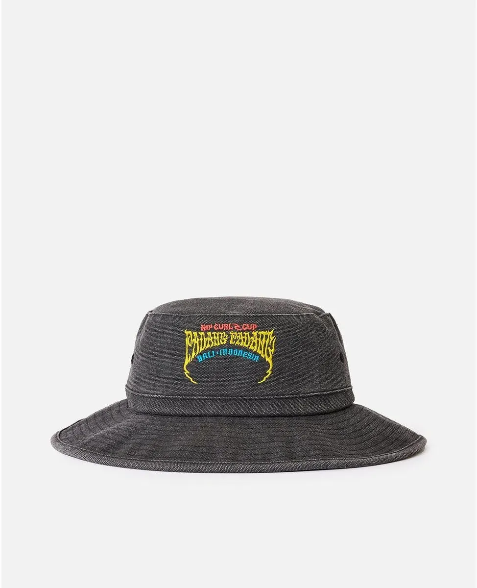 RipCurl Padang CUP 26 Mid Brim Hat black (0090) S/M