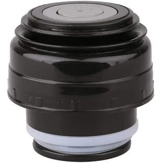 CHICTRY Universal Isolierflasche Deckel Thermosflasche Deckel Ersatz Auslaufsicher Ersatzdeckel Trinkflasche Kappe Reise Becher Zubehör Schwarz&Grau Druchmesser 5.2cm