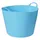 Eduplay 160286 Wanne 38 L hoch, Ø 45 x 33 cm, hellblau
