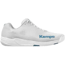 Kempa Wing 2.0 Women Sport-Schuhe, Weiß Aqua, 44.5 EU
