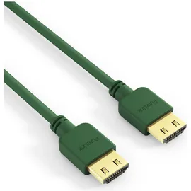 PureLink HDMI-Kabel PureInstall Slim 1,50 m Grün