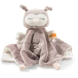 Steiff - Soft Cuddly Friends Ollie Eule Schmusetuch 26 rosebraun/creme
