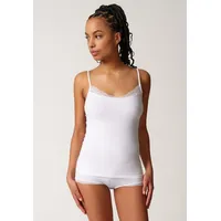 SKINY Unterhemd Classicotton bequem, weich, eng, Baumwollmix weiß 36