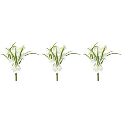 Kunstblume CREATIV GREEN "Wicken-Bouguet", pink, H:38cm, Kunststoff, Kunstpflanzen