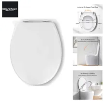 Pipishell WC Sitz mit Absenkautomatik Weiß