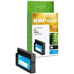 KMP Tintenpatrone ersetzt HP »3JA27AE« Nr. 963XL cyan pigmentiert blau