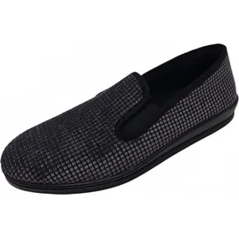 ROHDE Herren Hausschuhe Geschlossen Slipper Lillestrom 2608, Größe:45 EU, Farbe:Grau - 45
