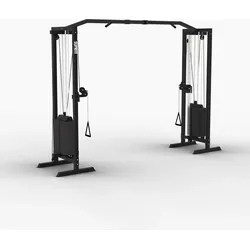 Supfit Hallador Kabelzugturm Schwarz schwarz No Size