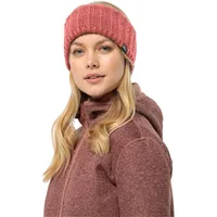 Jack Wolfskin Highloft Knit Headband W, red Coral