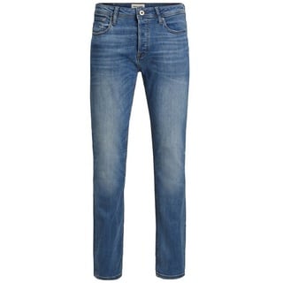 JACK & JONES Slim-fit-Jeans Tim Straight Legs Slim Fit Flat Front Tim ORIGINAL, Farben:Blau-2, Größe Jeans:33W / 33,33/33