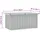 vidaXL Gartenbox Grau 129 x 67 x 65 cm