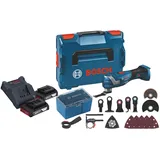 Bosch Professional GOP 18V-34 inkl. 2 x 2,0 Ah + L-Boxx 