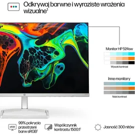 HP Series 5 524sw 23,8" Weiß-Silber